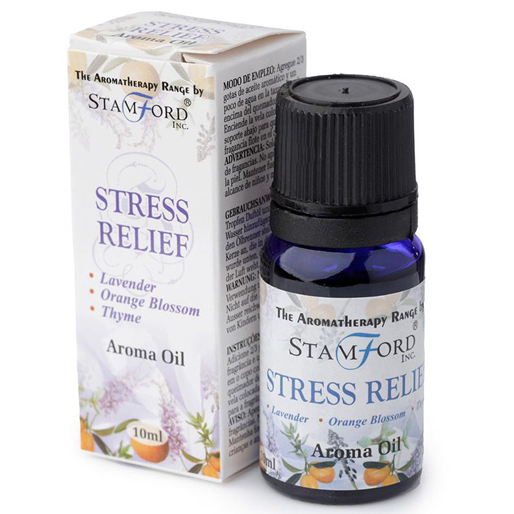 Stress Relief | Aroma Oil for Burners | 10ml | Little Gift | Cracker Filler