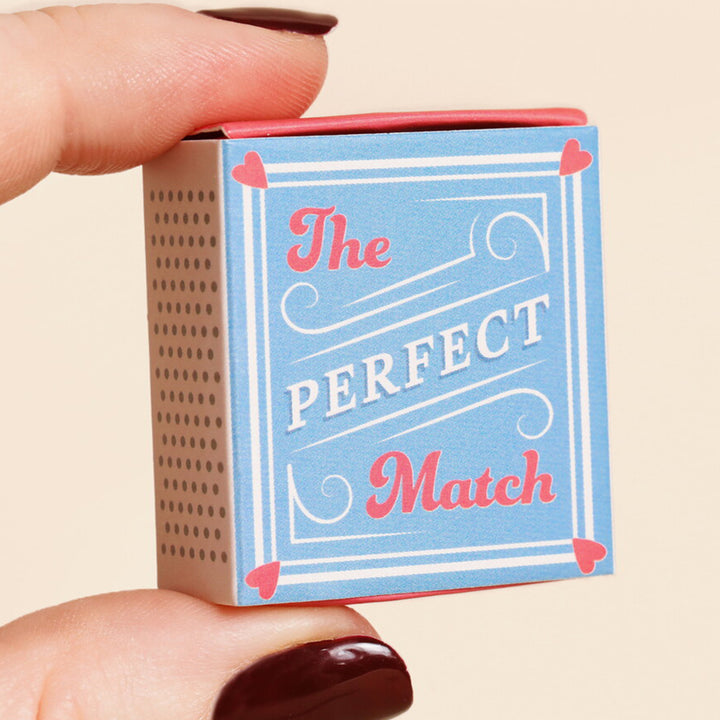 The Perfect Match | Mini Matchbox & Token | Little Gift | Cracker Filler