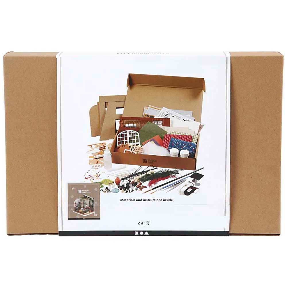 Miniature Garden Room | Design & Create Your Own | Premium Craft Kit
