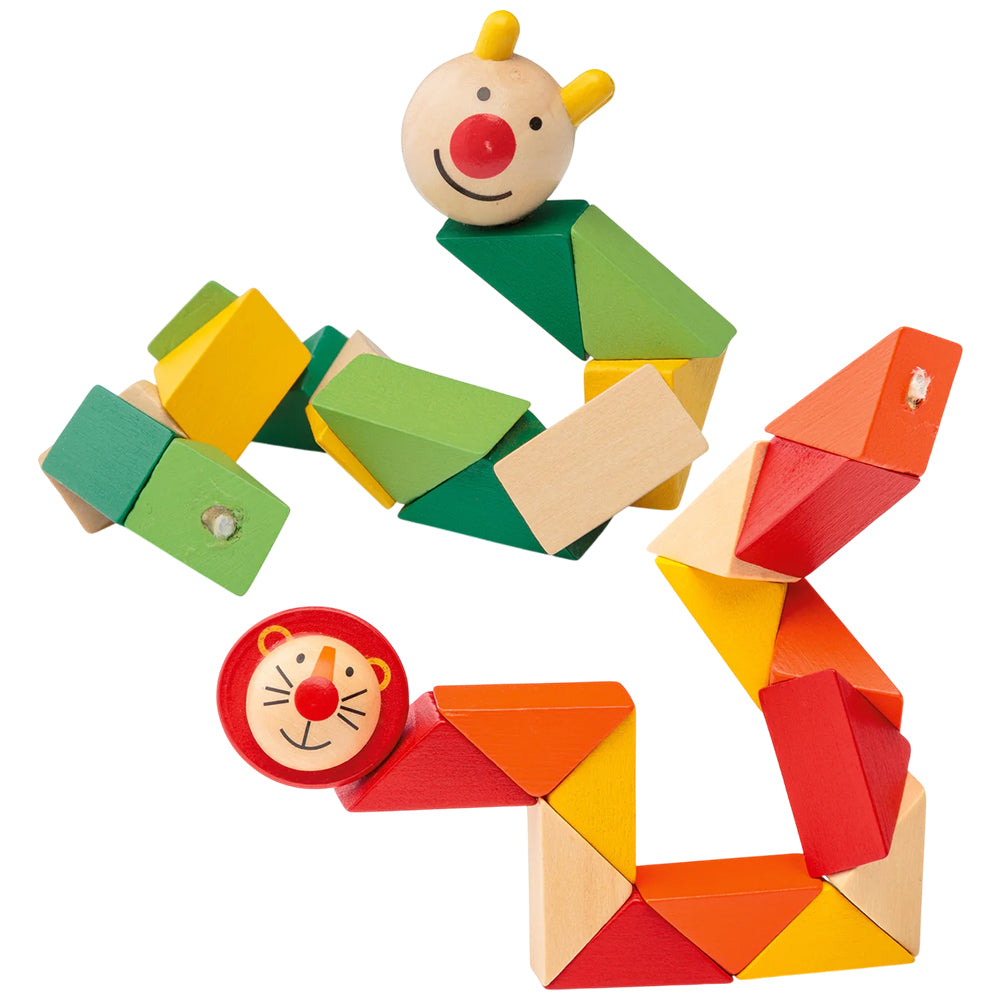 Wooden Twist Animal Fidget Toy | Single | Little Gift | Cracker Filler