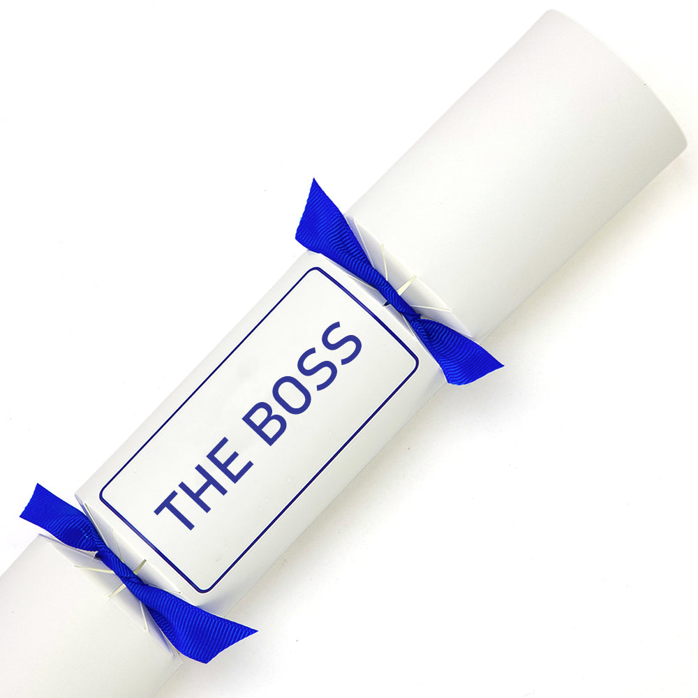 The Boss | Single Cracker Making Craft Kit | Office Banter