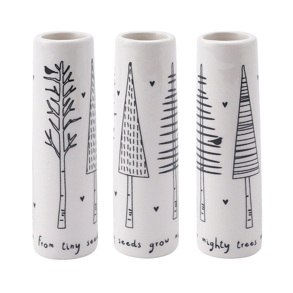 From Tiny Seeds Grow Mighty Trees | Little Bud Vase | Little Gift | Cracker Filler