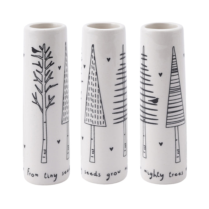 From Tiny Seeds Grow Mighty Trees | Little Bud Vase | Little Gift | Cracker Filler