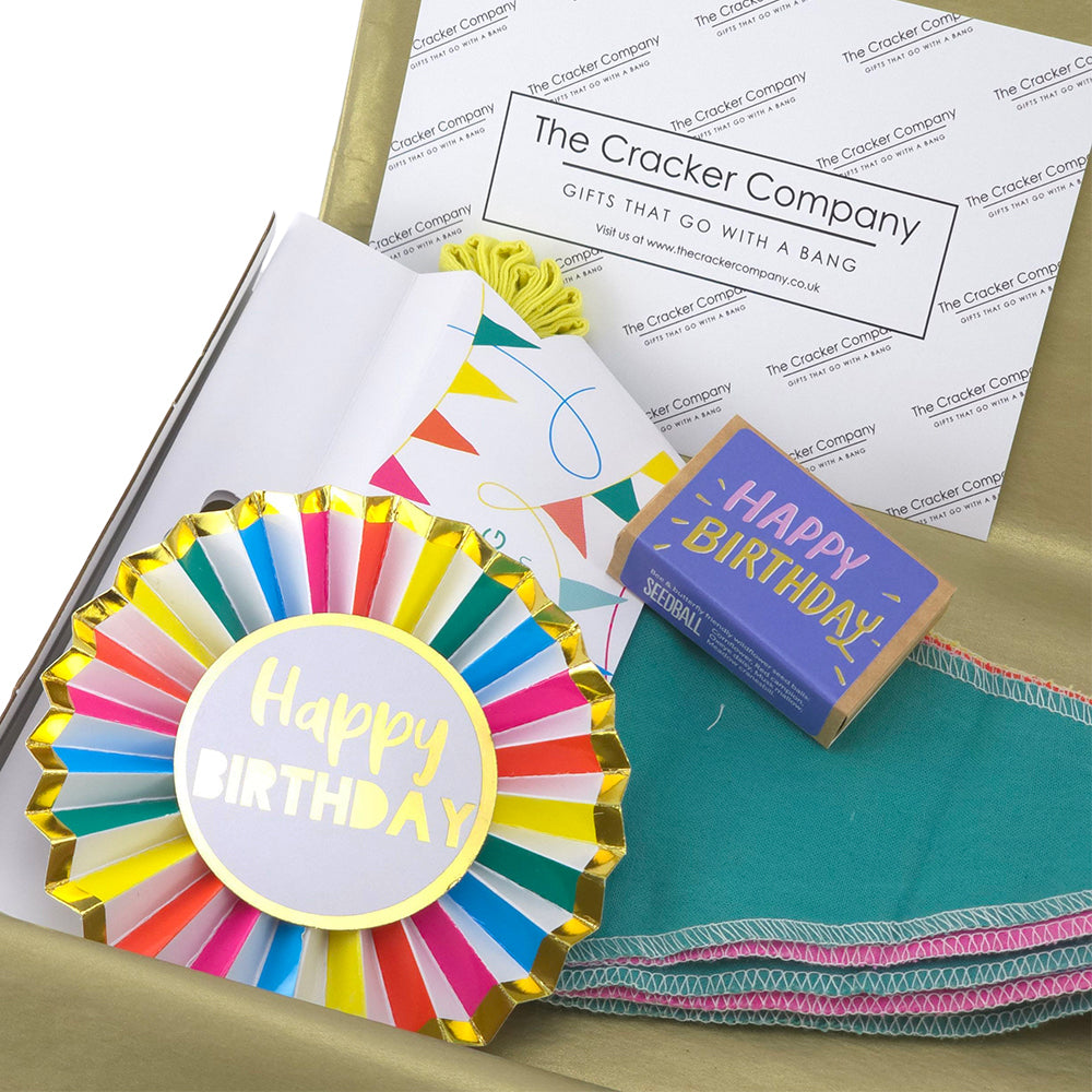 Bright Birthday Box | Fun Letterbox Gift | Gifts by Post