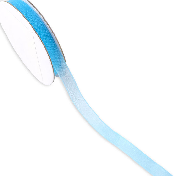 Skinny Organza Ribbon | 6mm Wide | 8m Reel | Crafts &amp; Cracker Making