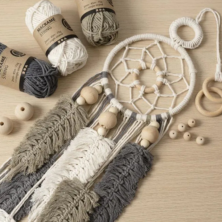 Macrame Starter Set | Complete Craft Kit | Make a Dreamcatcher