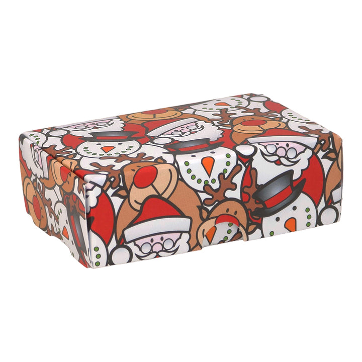 Christmas Character | Little Gift Box | Soap Bar Sized | 6 Boxes | 57x88x30mm