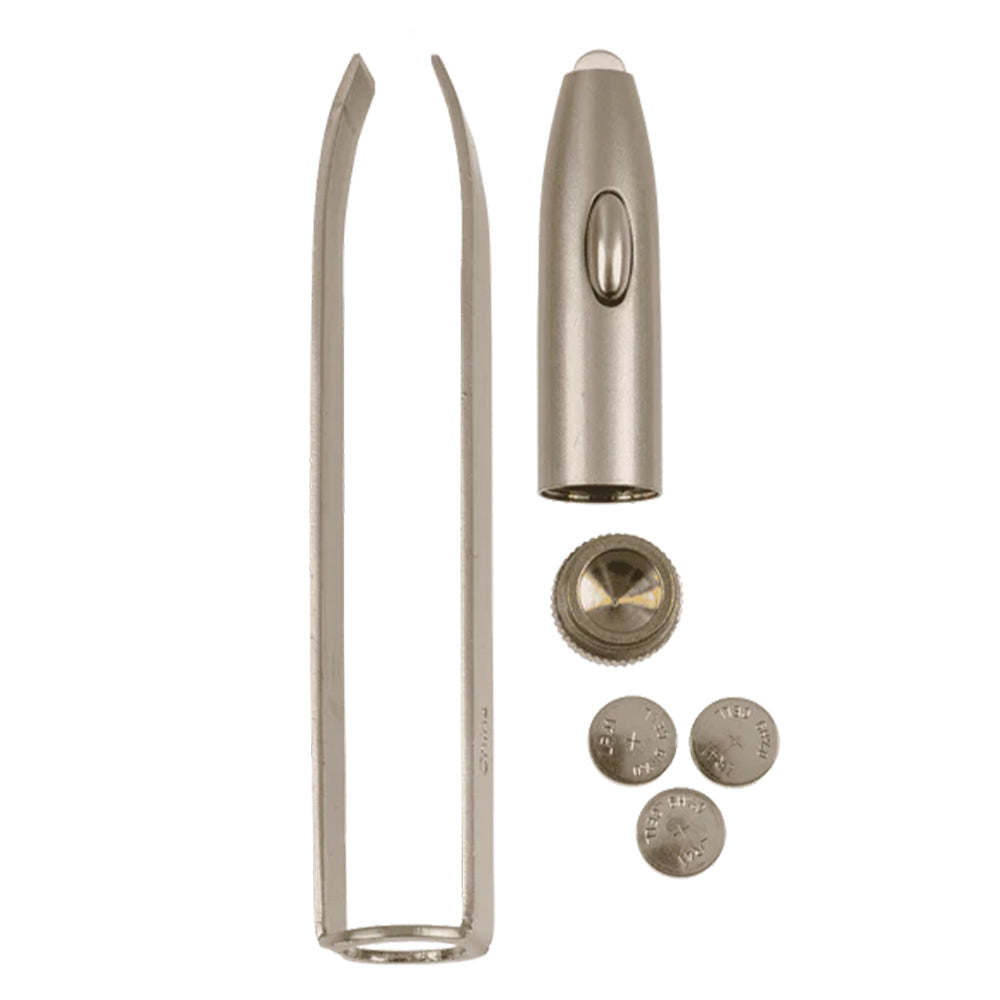 Stainless Steel Tweezers with LED Light | Single | Little Gift | Cracker Filler