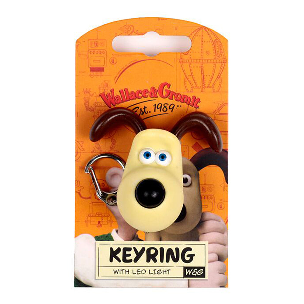 Wallace & Gromit LED Keyring | Mini Gift | Cracker Filler