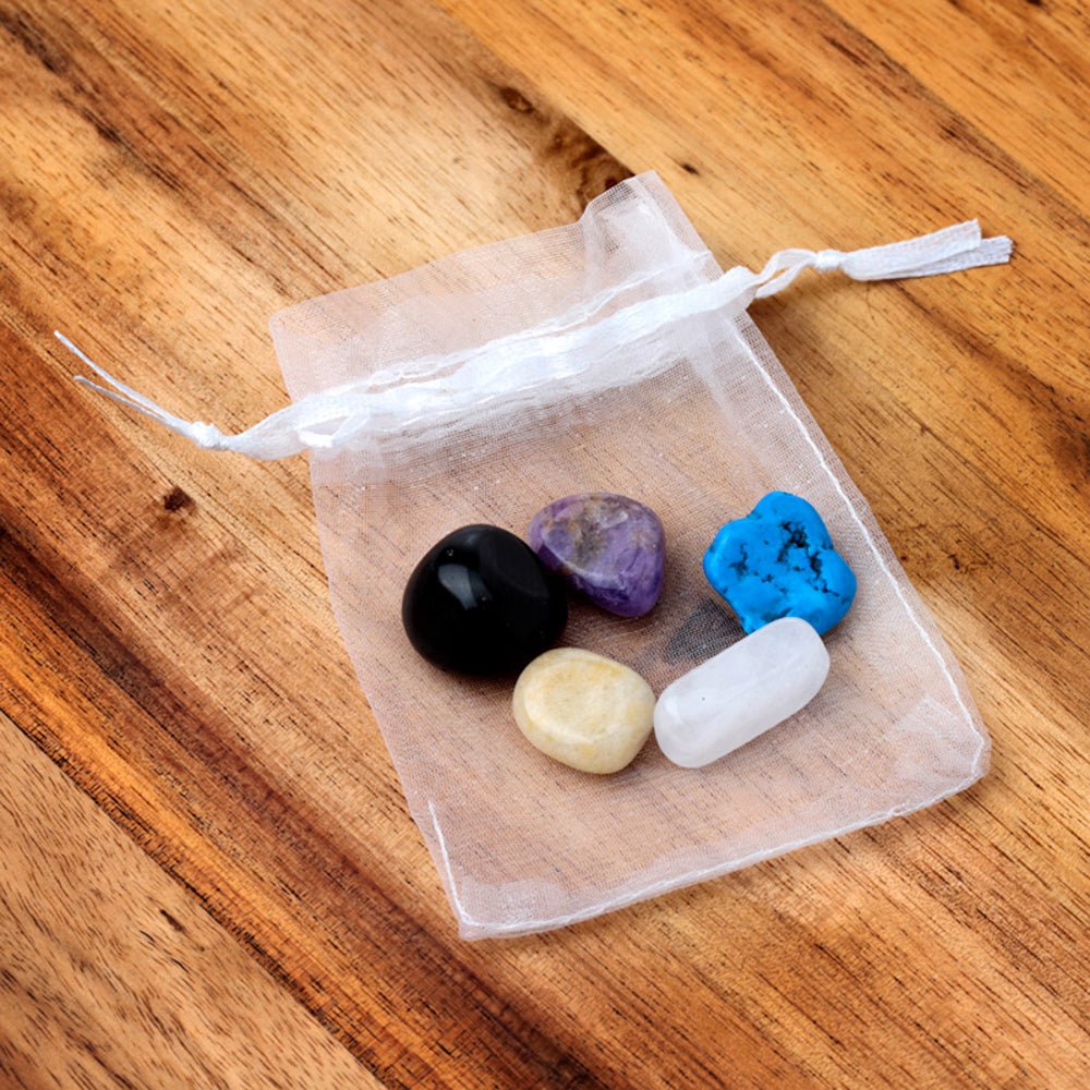 Dreams | Bag of 5 Healing Stones | Mindfulness | Mini Gift | Cracker Filler