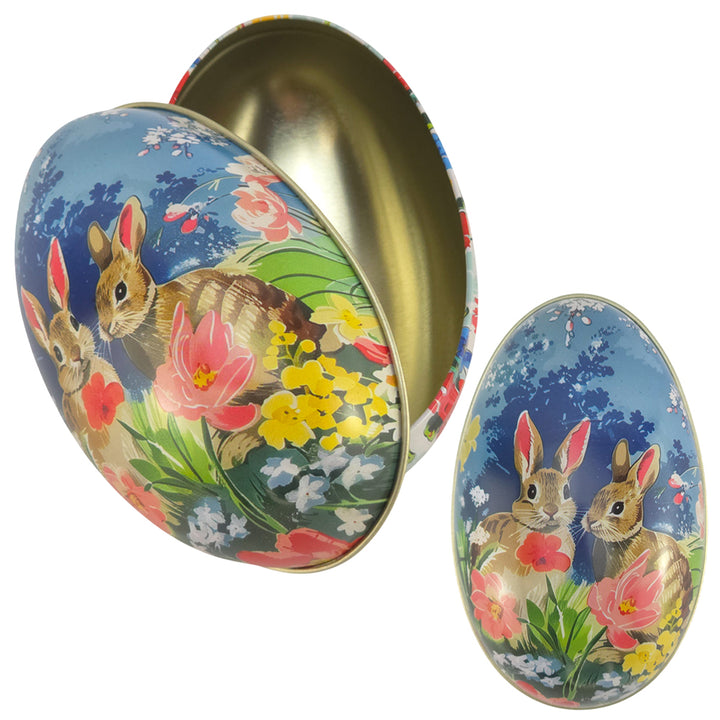 Vintage Style | Two-Part Fillable Tinware Easter Egg | Lovely Gift