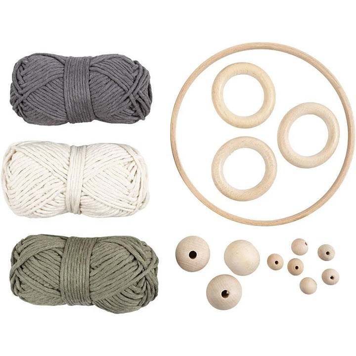 Macrame Starter Set | Complete Craft Kit | Make a Dreamcatcher