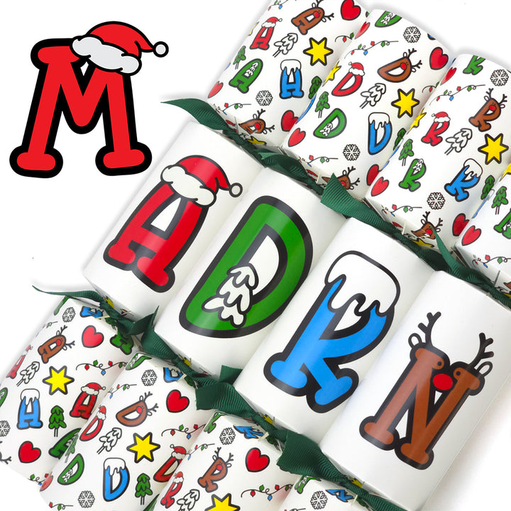 Letters A to Z | Single Christmas Cracker Making Craft Kit | Funtime Design