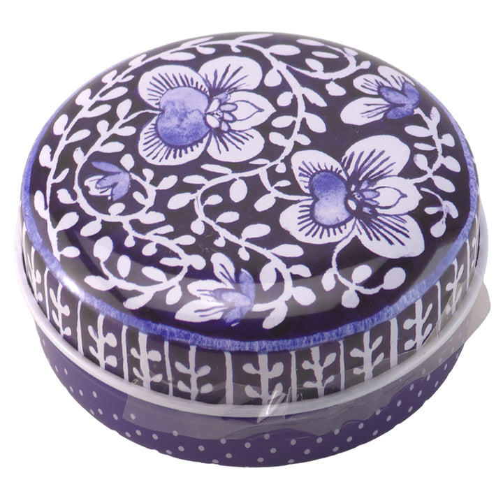 Blue & White China Vibe | Small Round Tins with Mint Imperials | Mini Gift