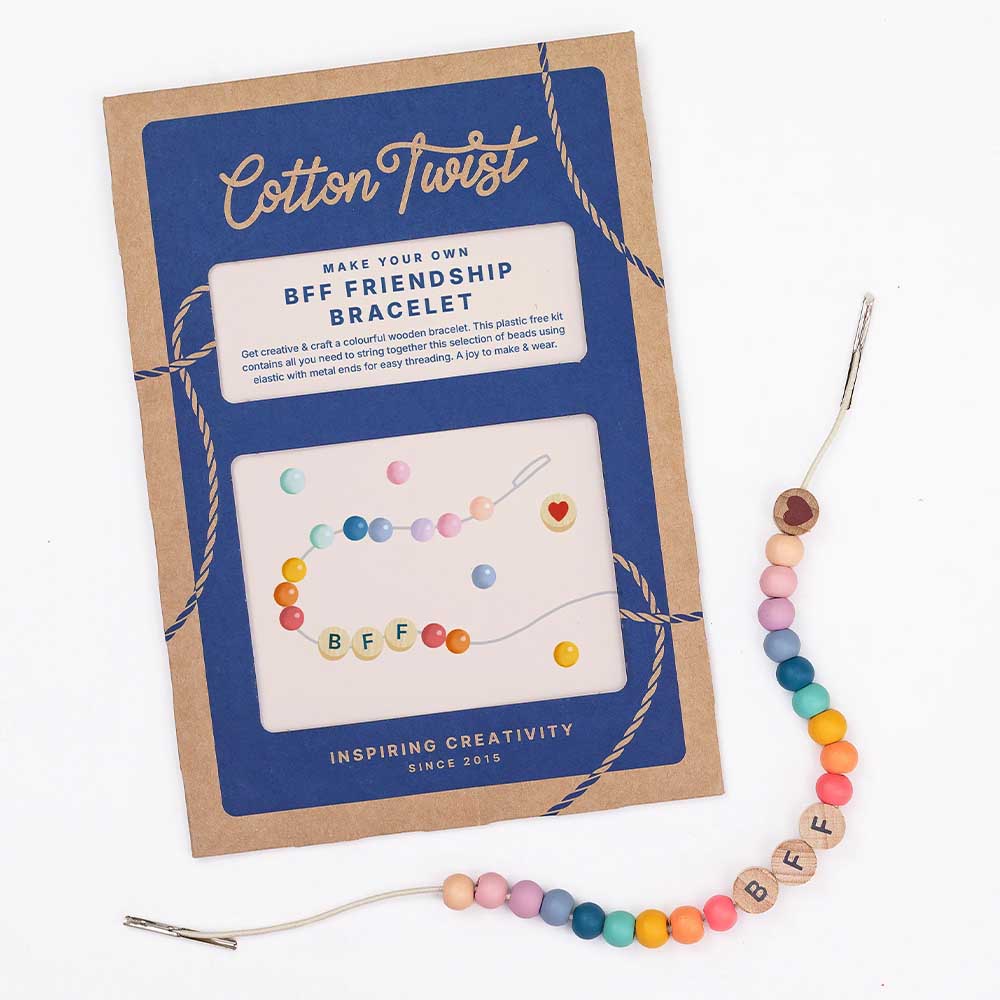 Make Your Own BFF Friendship Bracelet | Complete Sustainable Craft Kit for Kids