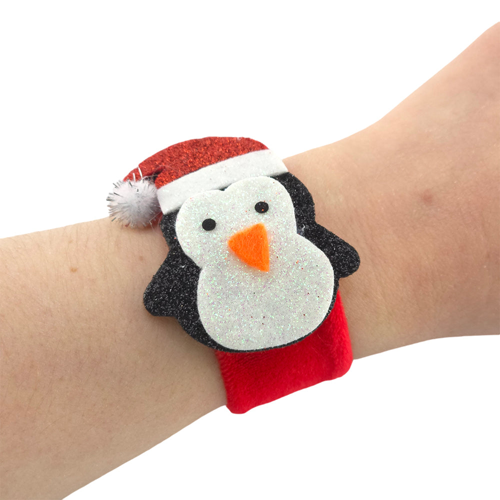Kids Christmas Character Snap Bracelet | Single | Little Gift | Cracker Filler