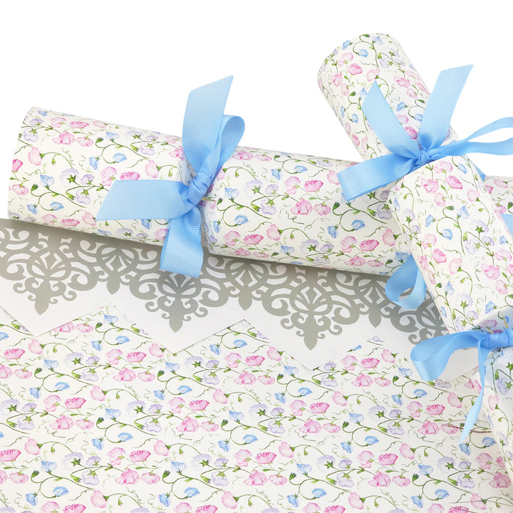 Pastel Sweet Peas | Cracker Making Craft Kit | Make &amp; Fill Your Own