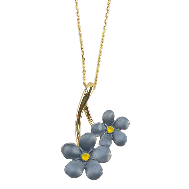Forget Me Not | 14k Gold Necklace | Little Gift | Cracker Filler