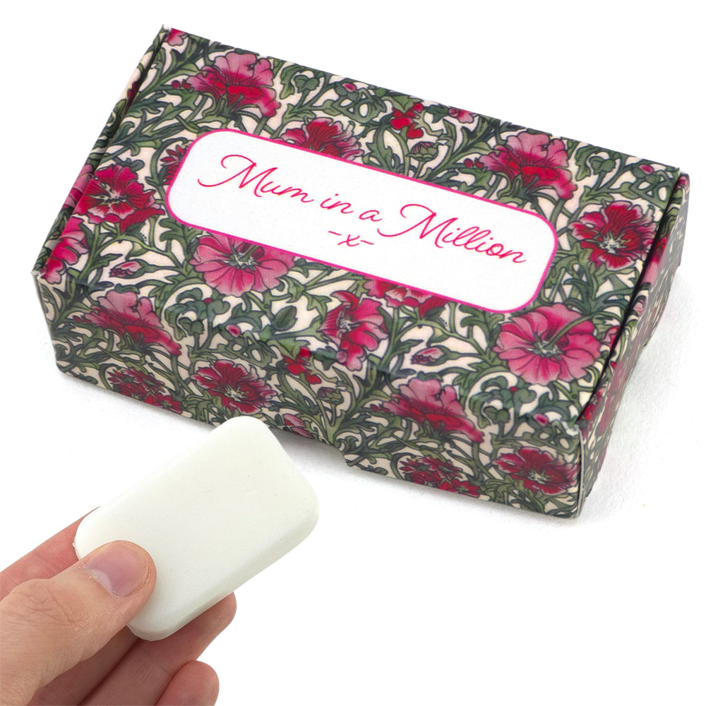 Mum in a Million | Tea Rose | William Morris | 20g Travel Soap | Cracker Filler