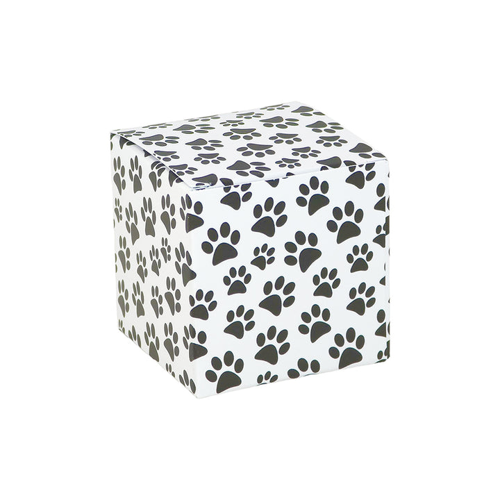 Pet Pawprints | Little Gift Box | 5cm Cube | 6 Boxes