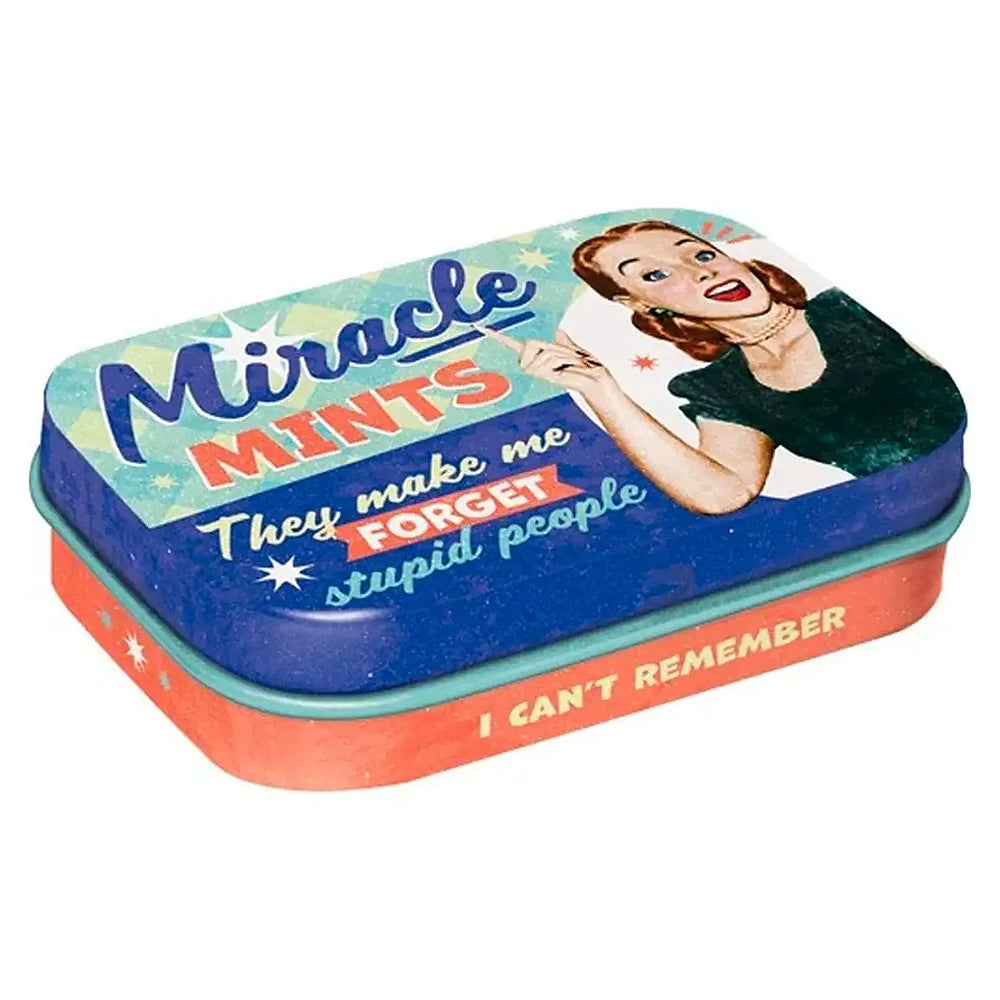 Miracle Mints Make Me Forget | Sugar Free Mint Tin | Little Gift | Cracker Filler