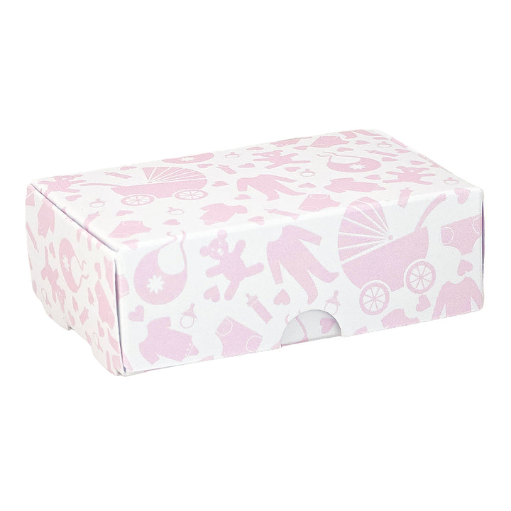 Pink Baby Shower | Little Gift Box | Soap Bar Sized | 6 Boxes | 57x88x30mm