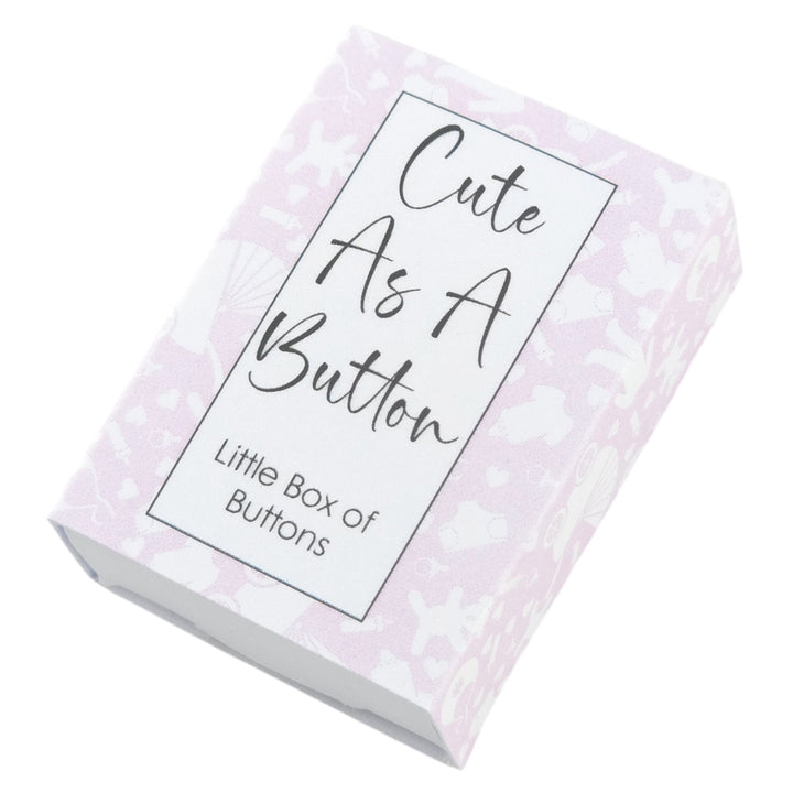 Cute as a Button | Pinks | Little Box of Buttons | Little Gift | Cracker Filler