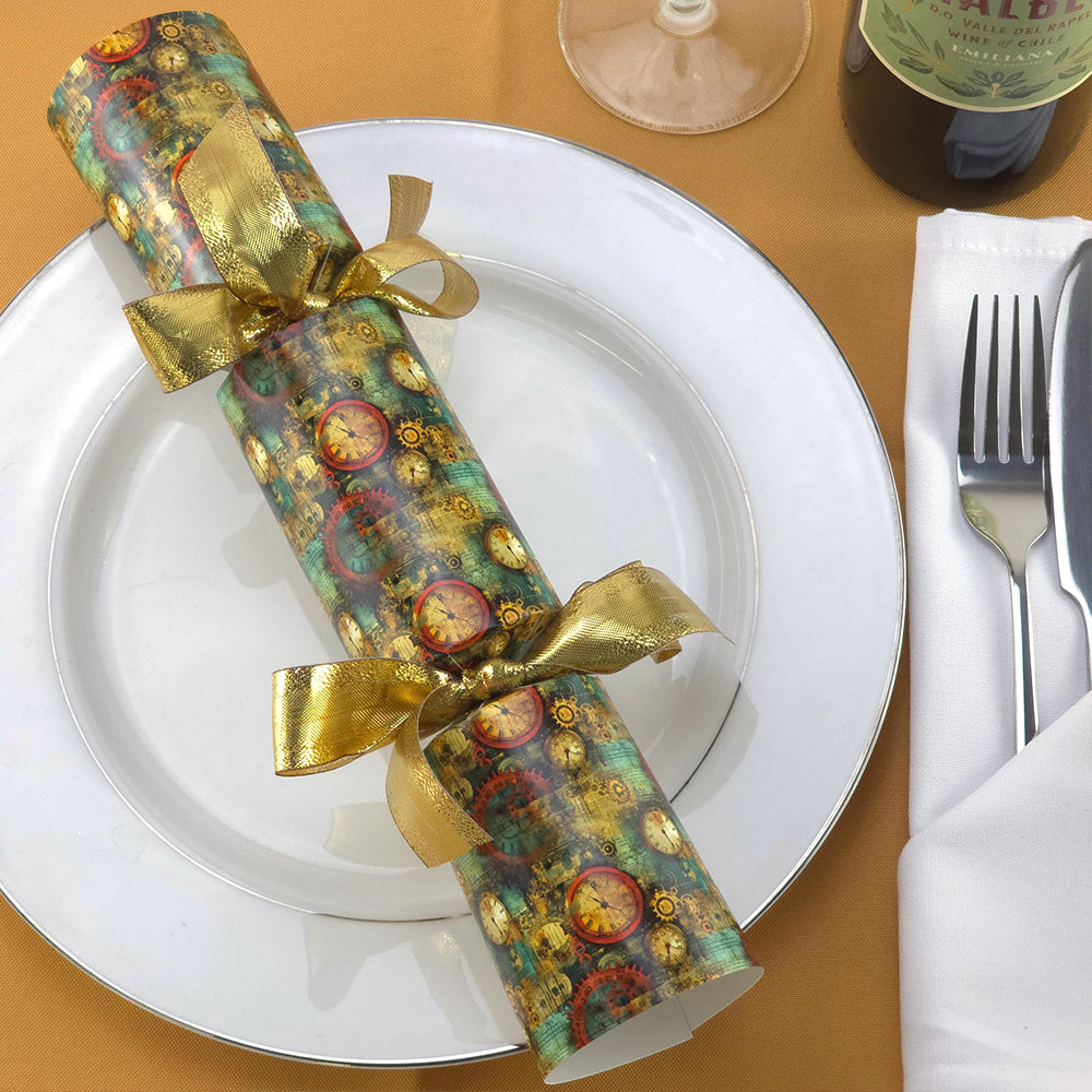 Gold Steampunk Grunge | Cracker Making Craft Kit | Make & Fill Your Own