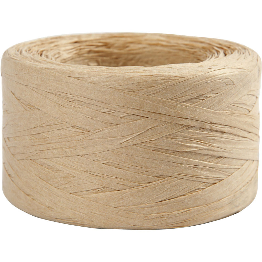 100m Paper Raffia Ribbon Jumbo Roll Recyclable &amp; Biodegradable | Choice of Colours