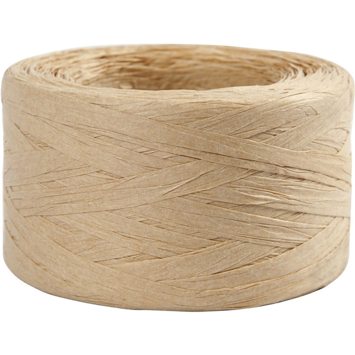 100m Paper Raffia Ribbon Jumbo Roll Recyclable &amp; Biodegradable | Choice of Colours