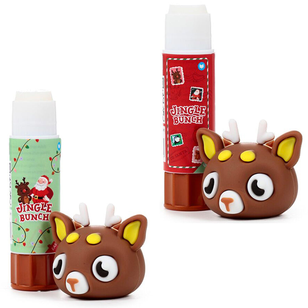 Christmas Rudolph Shaped Glue Stick for Kids | Mini Gift | Cracker Filler