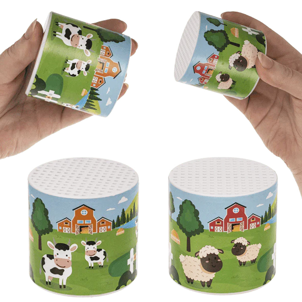 Baaa-ing Sheep & Mooo-ing Cow Sound Can  | Kids Toy | Little Gift