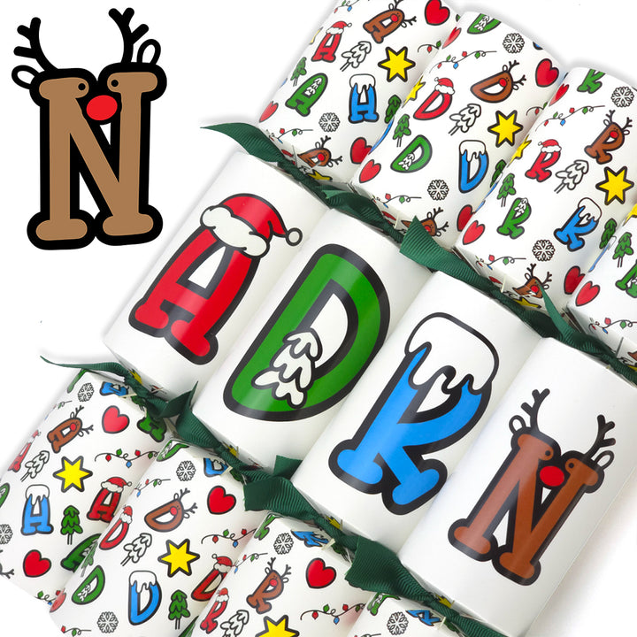 Letters A to Z | Single Christmas Cracker Making Craft Kit | Funtime Design