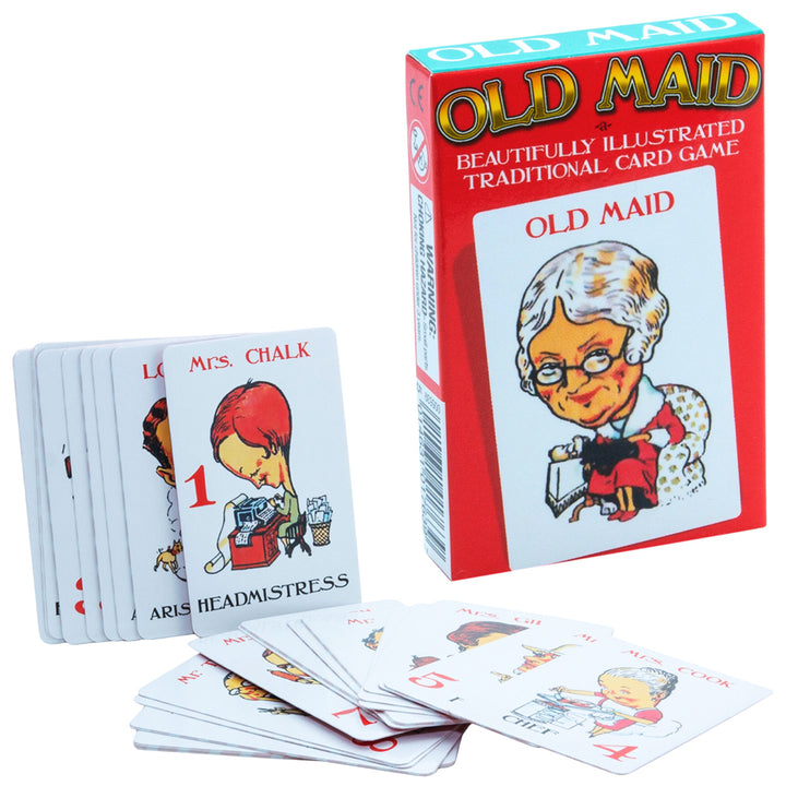 Old Maid Retro Card Game for Kids | Cracker Filler | Little Gift