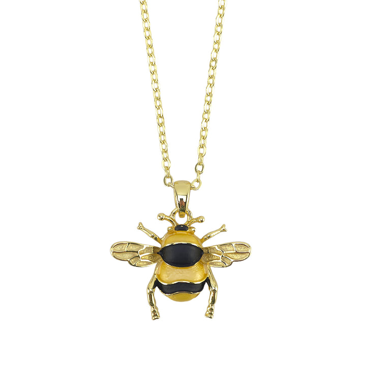 Bumblebee | Gold Plated Necklace | Little Gift | Cracker Filler