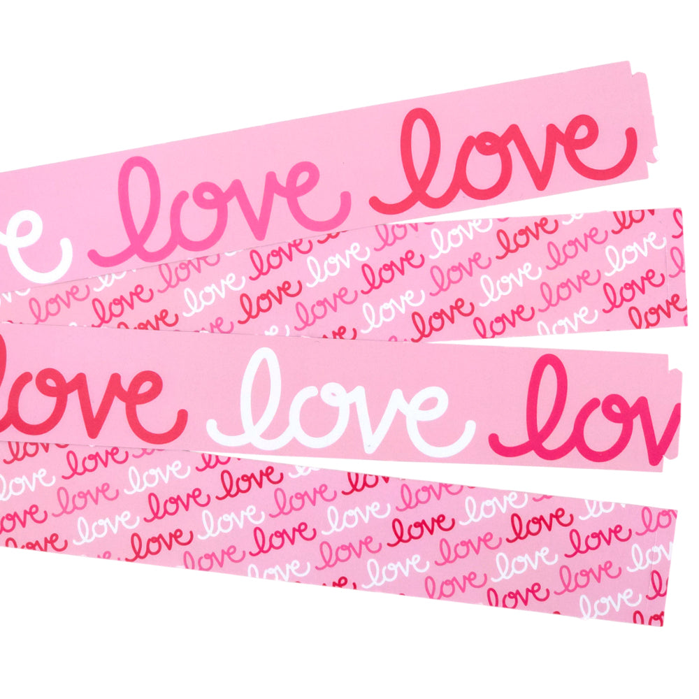 30 Reusable Valentines Paper Chains | Love Love Love | No Glue Needed | 2.5m