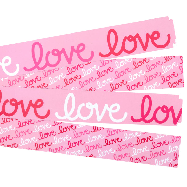30 Reusable Valentines Paper Chains | Love Love Love | No Glue Needed | 2.5m