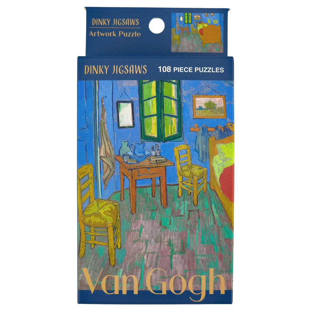 Van Gogh Dinky Jigsaw Puzzles | 6 Designs | 108 Pieces | Little Gift