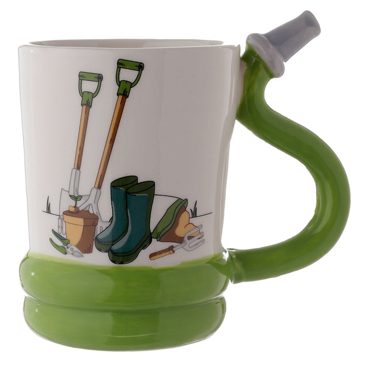 Garden Hose | Large Ceramic Shaped Mug | Gardeners Gift