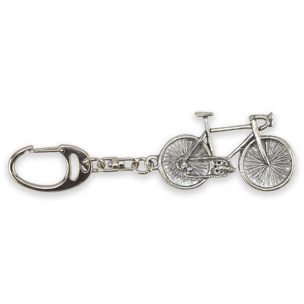 Bicycle | Chunky English Pewter 3D Keyring | Little Gift | Cracker Filler