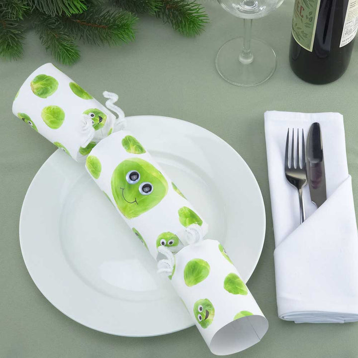 Googly Eyed Sprouts | 6 Crackers with Eyes &amp; Ties | Make &amp; Fill Your Own Kit