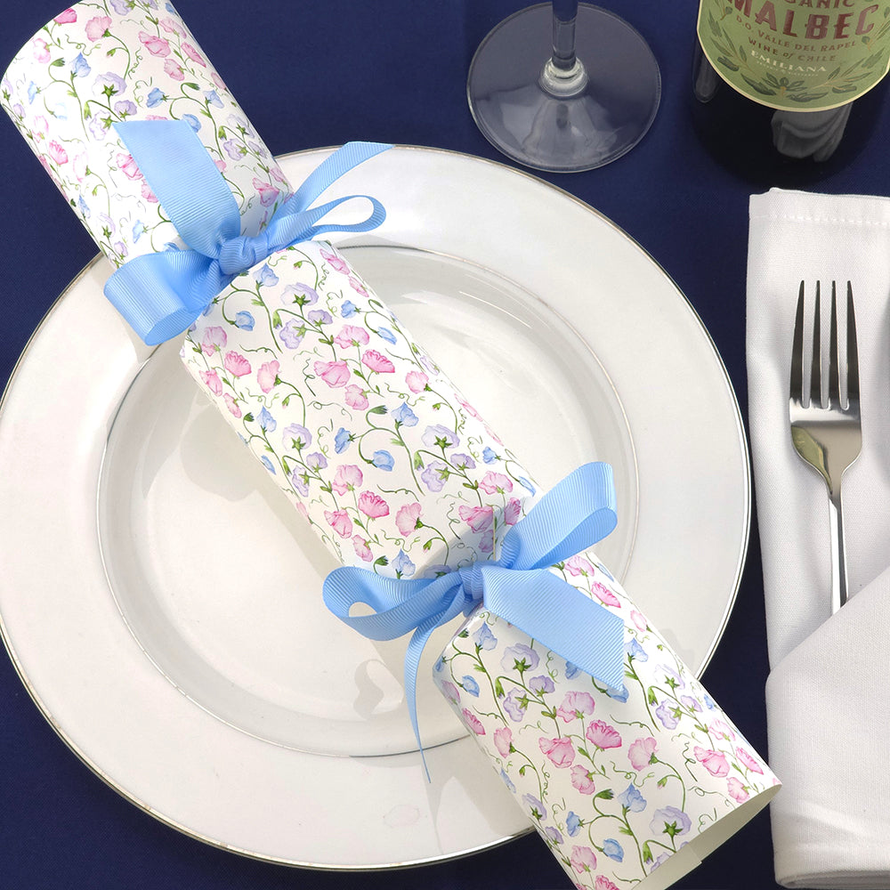 Pastel Sweet Peas | Cracker Making Craft Kit | Make &amp; Fill Your Own