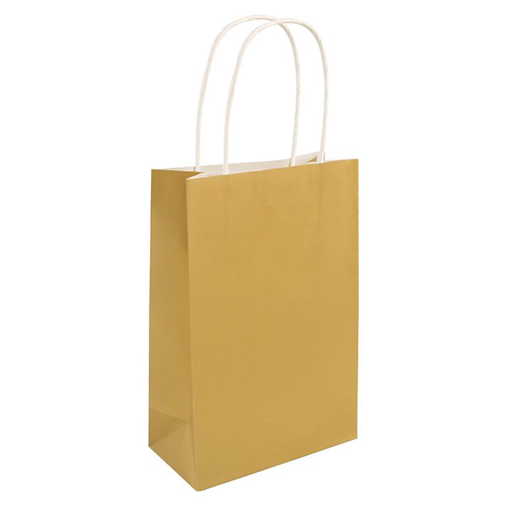 Paper Party Bags with Paper Handles | Choice of Colours | Recyclable | 21x14x7cm