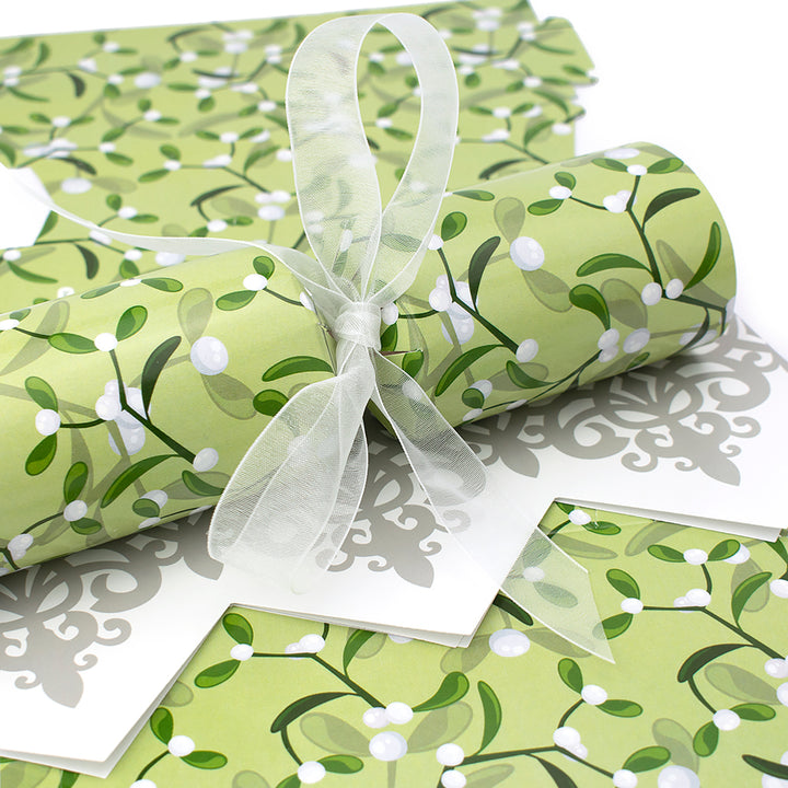 Simply Mistletoe | Christmas Cracker Making Craft Kit | Make &amp; Fill Your Own