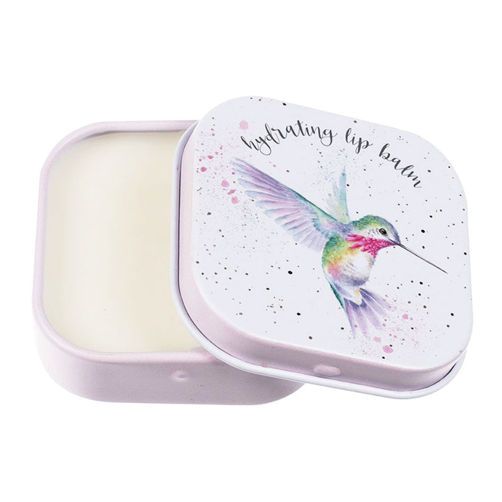 Humming Bird | Wrendale Honey & Vanilla Lip Balm Tin | Cracker Filler Gift