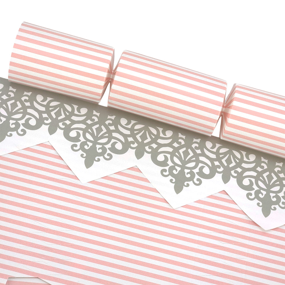 Pink Candy Stripes | Cracker Making Craft Kit | Make &amp; Fill Your Own