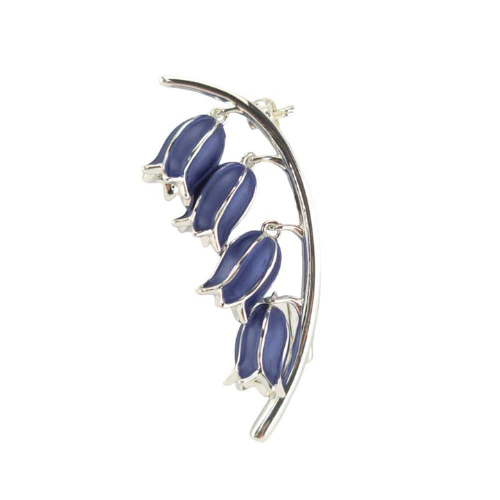 Dainty Bluebell Brooch | Deep Blue | 4.5cm Long | Little Gift | Cracker Filler