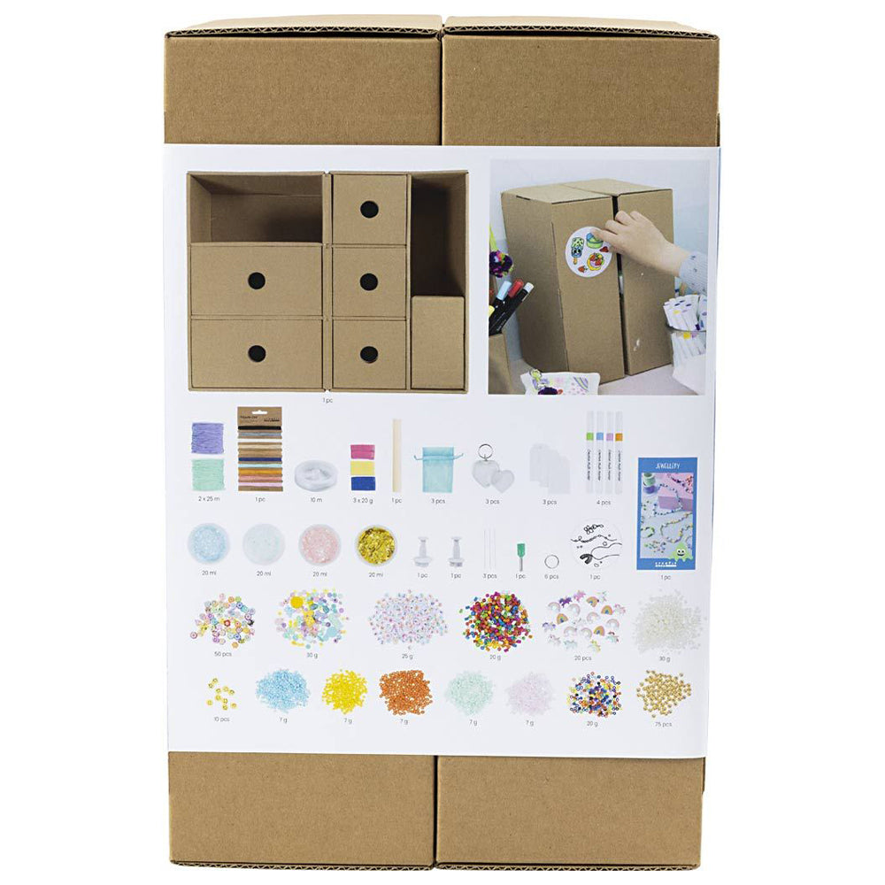 Jewellery Craft Compendium | Bumper Kids Craft Stash | Jewellery Making Cabinet