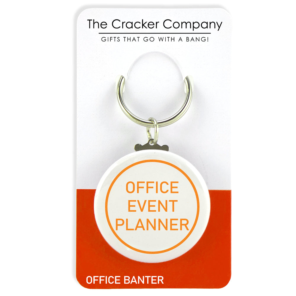 Office Event Planner | Fun Keyring | Office Banter | Cracker Filler Gift