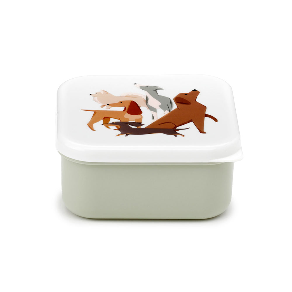 Dog Lovers Lunch Boxes | Set of 3 | Stacking and Nesting | Gift Idea